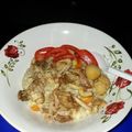 Cooksnap dari Ariati Mufidah untuk resep Bubur Ayam Oat (menu diet)