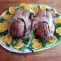 vinniethegreat's cooksnap of when they made Juicee's Roasted stuffed duck w/ orange sauce.
