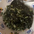Cooksnap dari Dini Nur Hapsah untuk resep Tumis daun singkong ebi