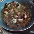 El cooksnap de Manuel Morián Parra cuando hizo Almejas a la marinera.