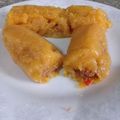 El cooksnap de Soheila Pimentel cuando hizo Pasteles en hojas de yuca y plátano maduro.