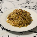El cooksnap de daniiatm cuando hizo Tallarines con gambas y carne al estilo chino.