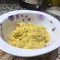 El cooksnap de Ariadna Hraste cuando hizo Hummus de garbanzos.