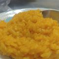 El cooksnap de Vicky cuando hizo Risotto de zapallo.