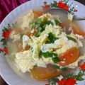 Cooksnap dari gotye untuk resep Tan Hua Tang (sup tomat telur)