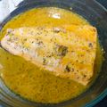 El cooksnap de Alba Bascompta cuando hizo Salmón al horno con salsa de miel y mostaza.