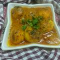 Rekha Ramchandani's cooksnap of when they made પંજાબી દમ આલુ (Punjabi Dum Aloo Recipe In Gujarati).