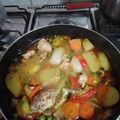 El cooksnap de Luis Lara Castro cuando hizo Estofado de pollo 🐓.