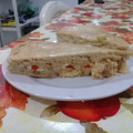 El cooksnap de Laura Bautista cuando hizo Pascualina de pescado con arroz.