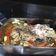 El cooksnap de Alicia Yunis cuando hizo Salmón blanco al horno (con manteca, miel y mostaza) sobre verduras.