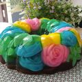 Cooksnap dari Yuniar Maharani untuk resep Puding kaca mawar #rabubaru