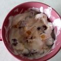 El cooksnap de Carmeta cuando hizo Helado de arándanos y plátano.