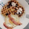 El cooksnap de Ana America Riovalles Mena🍰 cuando hizo Wafles de Harina de Almendras.