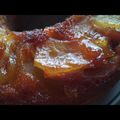 El cooksnap de Daiana cuando hizo Torta de manzanas invertida.