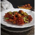 Swati Bharadwaj's cooksnap of when they made চিলি চিকেন (chilli chicken recipe in Bengali).