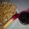 Cooksnap dari Ade Yuniarsih untuk resep Churros Alphabet (Eggless)