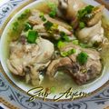 Cooksnap Jemilah Tukimin semasa beliau membuat Sup Ayam Simple.