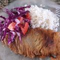 El cooksnap de Lorena Merlo cuando hizo Marineras de carne con puré de papas y calabaza.