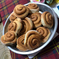 El cooksnap de Valeria Malavolta cuando hizo Rolls de Canela o Cinnamon buns.