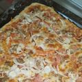 El cooksnap de Valeria Grijalba cuando hizo Pizza vegetariana con masa de orégano.