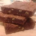 El cooksnap de Carolina Mera cuando hizo Brownies.