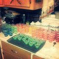 Kimberly's cooksnap of when they made Jell-O Shots.