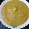 El cooksnap de AMY Con Sus Recetas Tradicionales Modernas y Naturales) cuando hizo Puré de verduras con tacos de jamón serrano.