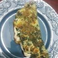 El cooksnap de veronica cuando hizo Omelette de espinaca.