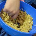 El cooksnap de yasmina villalba cuando hizo Barras de cereal de avena con chips de chocolate.