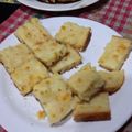 El cooksnap de Ruben Soria cuando hizo Fainá de Queso.