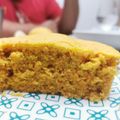 El cooksnap de Ana cuando hizo Bizcocho de zanahoria sin gluten hecho en microondas.