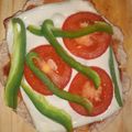 El cooksnap de Ale Correa cuando hizo Pizza con masa de avena.