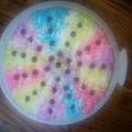 ciarafeo50's cooksnap of when they made Coconut Cake with colored coconut decorations for any holiday.