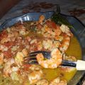 El cooksnap de la_ana_33 cuando hizo Camarones al ajillo de Ricardo.