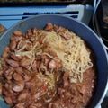 El cooksnap de romina2208@gmail.com cuando hizo Salsa de pancho con fideos tirabuzones a la manteca 😍.