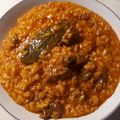 El cooksnap de lachispadelavida cuando hizo Arroz Meloso con Carrilleras de Cerdo.