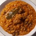 El cooksnap de lachispadelavida cuando hizo Arroz Meloso con Carrilleras de Cerdo.