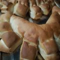 El cooksnap de Verónica Otaño cuando hizo Rosca de jamón y queso.