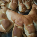 El cooksnap de Verónica Otaño cuando hizo Rosca de jamón y queso.