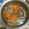 許俊偉 的 排骨牛蒡胡蘿蔔湯 cooksnap