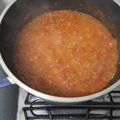 El cooksnap de DaNe cuando hizo Salsa de tomate casera.