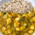 El cooksnap de Amaru Maeda cuando hizo Locro de zapallo con trozos de pollo.