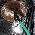 El cooksnap de María Teresa Acheritobehere cuando hizo Budín de algarroba.