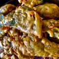 Anita Desai's cooksnap of when they made पालक भजी (PALAK BHAJI RECIPE IN MARATHI).