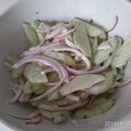 Rafandha Raiy Semrawood's cooksnap of when they made Mr. Spock's cucumber salad.