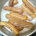 El cooksnap de Yésica Lancelotte cuando hizo Churros caseros.