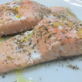El cooksnap de Marieta cuando hizo Salmon al horno.