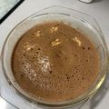 El cooksnap de Lucia Oblare moreno cuando hizo Brownie de plátano al microondas.