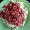 Bill Duffy's cooksnap of when they made Spaghetti Sauce.