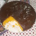 El cooksnap de Ines 🇺🇾 cuando hizo Torta de zanahoria con baño de chocolate!!.